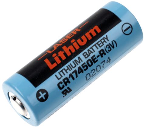 CR17450E R: FDK 3 V CR 17450ER, A, high current cell at reichelt elektronik