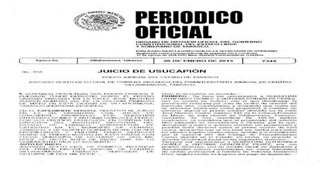 Pebi Dio Oficial Tabascoperiodicos Tabasco Gob Mx Media