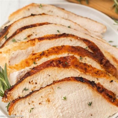 Grilled Turkey Breast - grillonadime.com