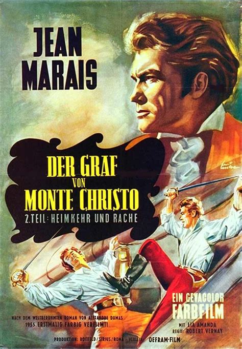 Постеры: Граф Монте-Кристо / Постер фильма «Граф Монте-Кристо» (1953 ...