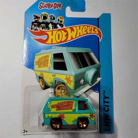 Hot Wheels The Mystery Machine Hw City Green Scale Scooby Doo Shopee Malaysia