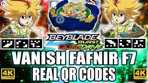 Beyblade Burst Codes Fafnir Vanish Fafnir F Qr Code All Fafnir Qr