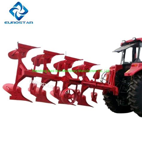 Working Width 1 2m 1lf 430 Hydraulic Flip Plow For 70 90HP Tractor