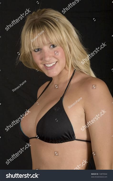 Sexy Blonde Model Showing Off Her Stock Photo Shutterstock
