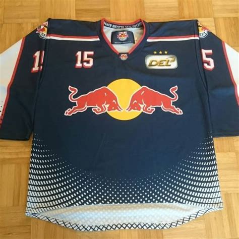 Red Bull München Jersey History Hockey Jersey Archive