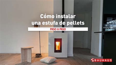 Instalación de estufa de pellets para un piso eficiente Estufas y