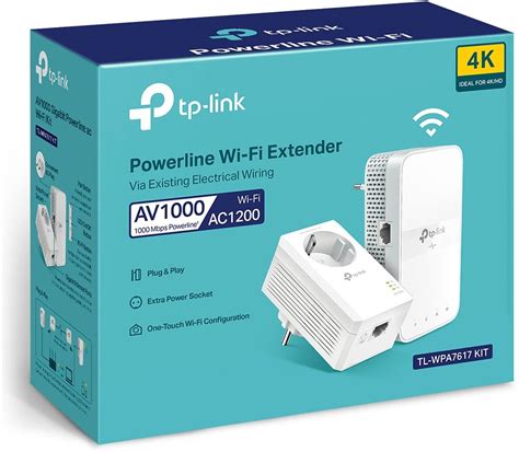 TP Link TL WPA7617KIT Powerline Wi Fi Kit Discomp