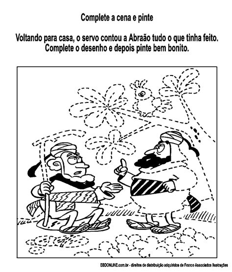 Desenhos B Blicos Parte Abra O Isaque