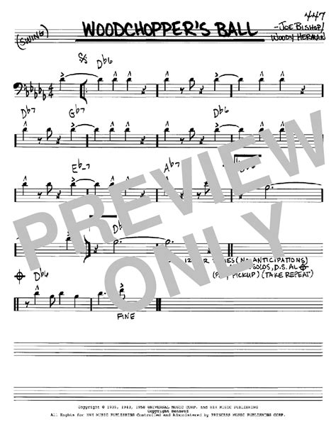 Woodchoppers Ball Sheet Music Direct
