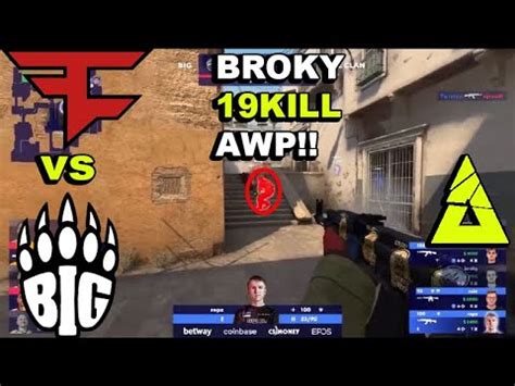 Choque De Tit S No Torneio Major Paris Big Vs Faze Clan Broky Kill