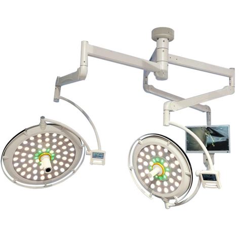 Wall Mounted Ceiling Ot Light Double Dome Led Shadowless Surgical Light