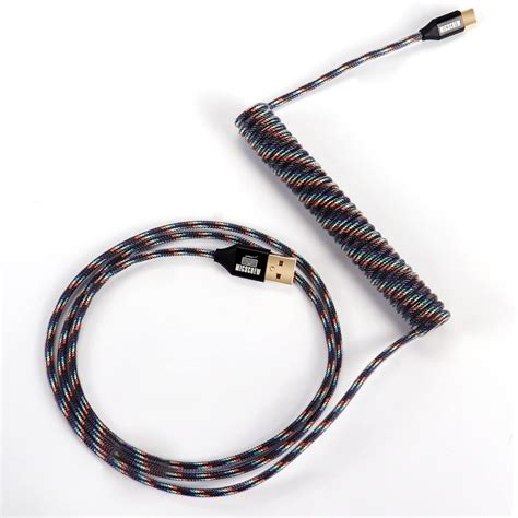 Buy Usb C Keyboard Cable With Coil 50 Inch Coiled Usb C Cable For