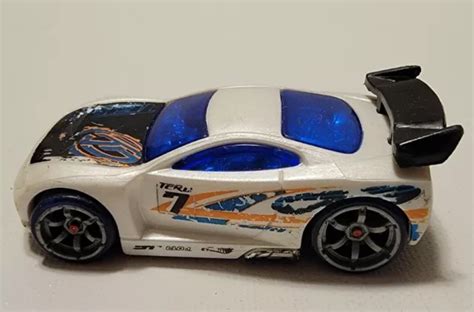 Original White Mattel Hot Wheels AcceleRacers Teku Power