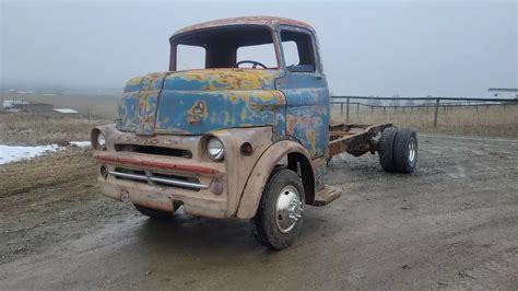 1958 DODGE COE CABOVER TRUCK LCF SNUBNOSE HOT RAT ROD LEAD SLED HAULER