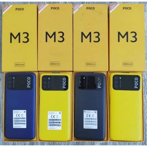 Jual Xiaomi Poco M3 Ram 6 128 Fullset Harga Promo Shopee Indonesia