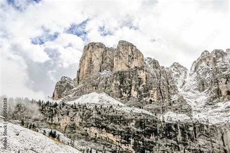 Gr Dner Joch Sellagruppe Sellastock Sellamassiv Dolomiten Passh He