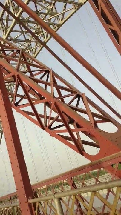 Lansdowne Bridge Over Indus River At Sukkur For Railway Passageway