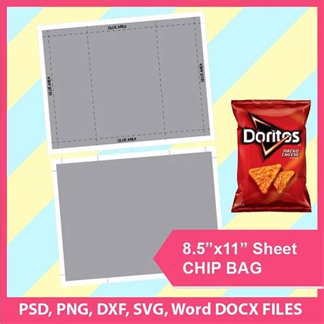 Printable Chip Bags