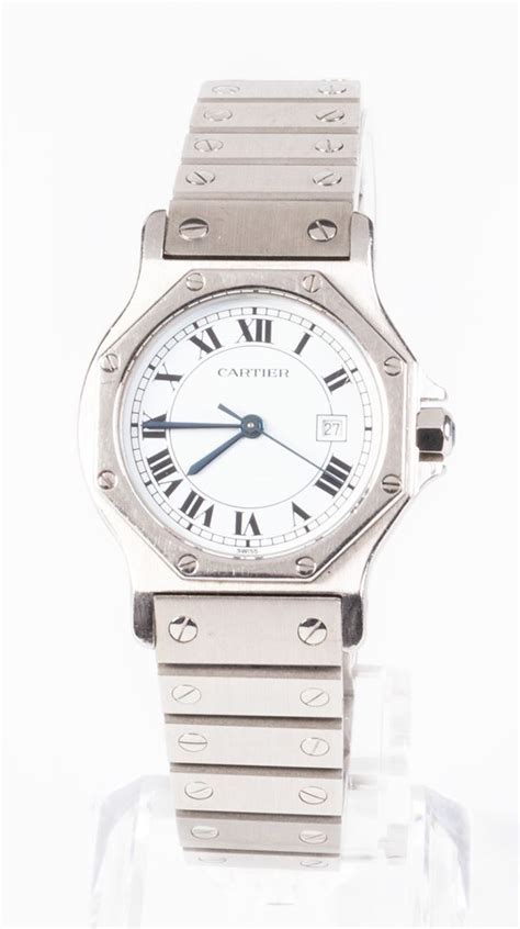 Cartier Santos Orologio Da Polso Anni Novanta Asta Gioielli E