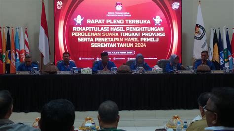 Buka Rapat Pleno Rekapitulasi Hasil Perhitungan Suara Pemilu 2024