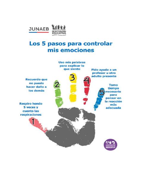 5 Pasos Para Controlar Las Emociones Pdf