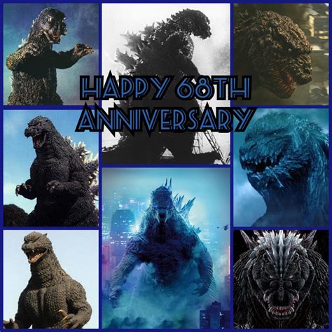 Happy 68th Anniversary to Godzilla by GodzillaReader on DeviantArt