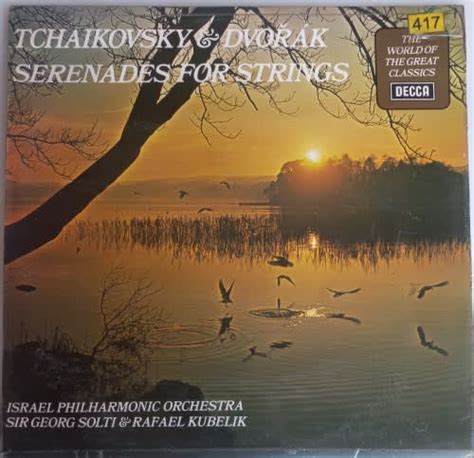 Classical Tchaikovsky Dvorak Serenades For Strings LP Was Listed