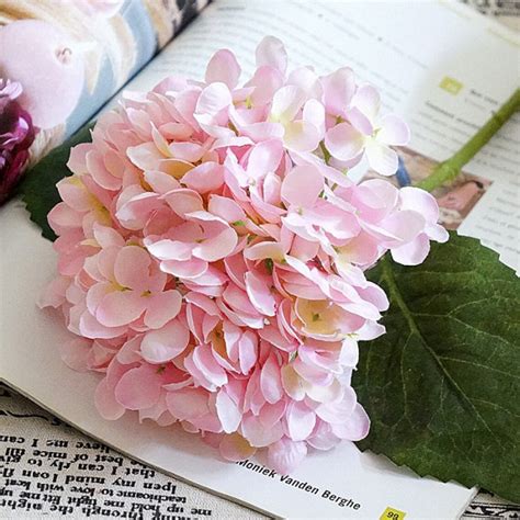 Artificial Hydrangea Artificial Flowers Silk Hydrangea Floral Etsy