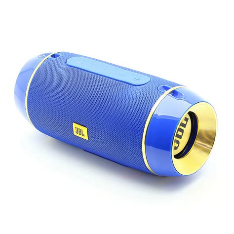 Колонка Bluetooth Boom Bass R7 синяя