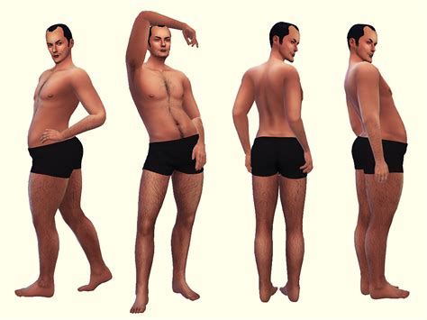 Ssnl S Freaky Corner A Tease Cas Body Preset For Male Sims Yes