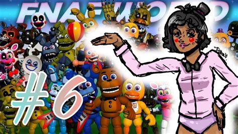 Todos Os Botões Fnaf World 6 Youtube