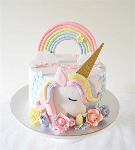 37 Pasteles De Unicornio Mágicos Súper Fáciles De Hacer Paso A Paso