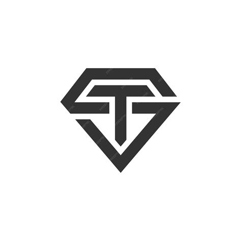 Premium Vector St Logo Logo Vector Illustration Isolated Design