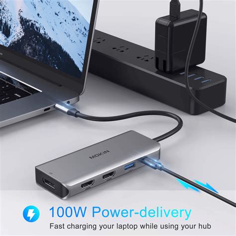 Mokin 9 In 1 Usb C Docking Station With Triple Display