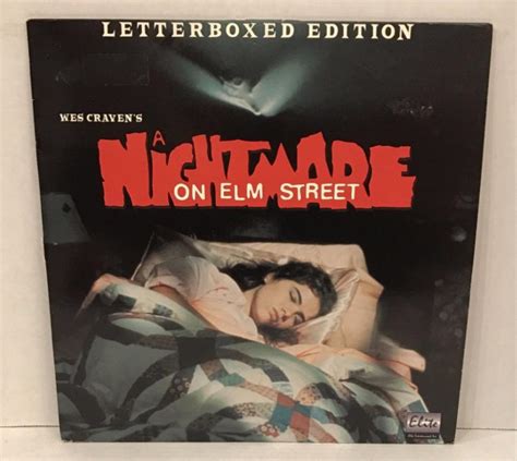 Nightmare On Elm Street 1984 Elite Lb Ee3734 Hollywood Laserdisc