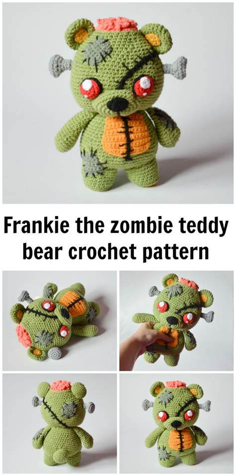 Frankie The Teddy Bear Crochet Pattern Np