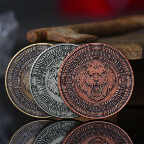 Audentes Fortuna Iuvat Coin – EDC Reminder Coins