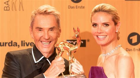 Einziger Deutscher Superstar Wolfgang Joop Begeistert Von Heidi Klum