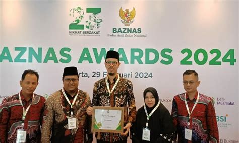 Wali Kota Erman Safar Terima Penghargaan BAZNas Award 2024 Ini