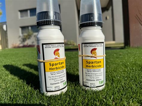 Spartan Herbicide Pre Emergent 250ml Reel Mower Solutions