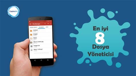 Android deki en iyi 8 dosya yöneticisi Cepkolik