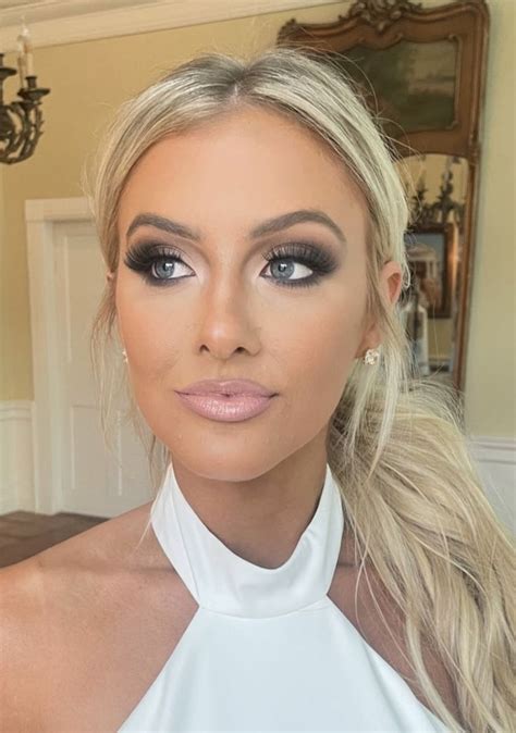 Pin By On Makeup Blonde Hair Makeup Bridesmaid Hair Makeup