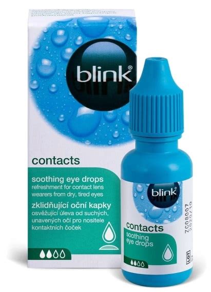 Blink Contacts 10 ml nawilżające krople do oczu Sklep