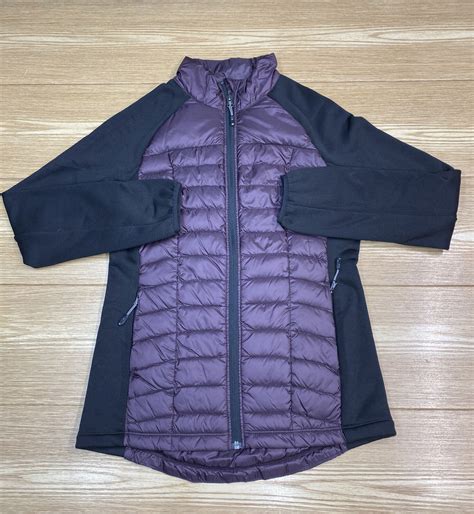 Womens Down Jacket 32 Degrees Weatherproof Ribbed Pa Gem