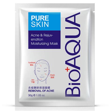 Kit 4 Pzs Pure Skin Bioaqua Removedor De Acné Serum Crema Espuma