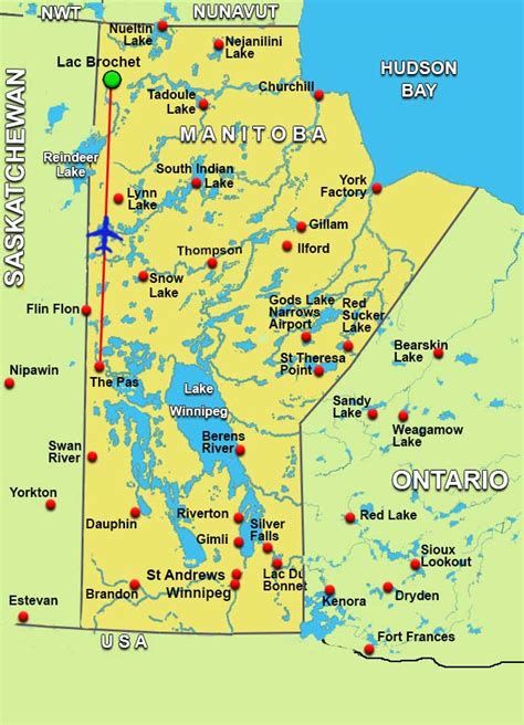 Charter Flights To Lac Brochet Manitoba Charter Flight Network