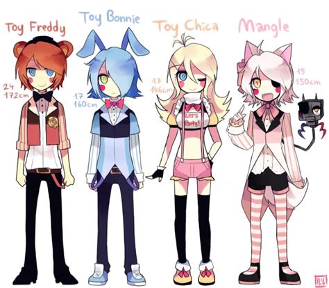 Fnaf Anime Anime Fnaf Fnaf Fnaf Characters