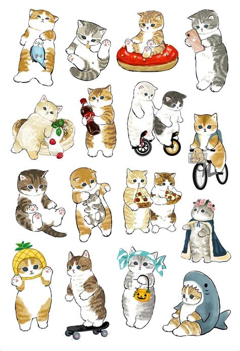 Pin On Miniaturas In 2024 Cute Cartoon Drawings Cat Illustration