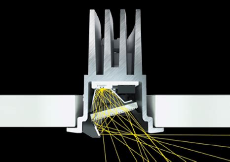 Linear Laser Blade Recessed Sistemalux