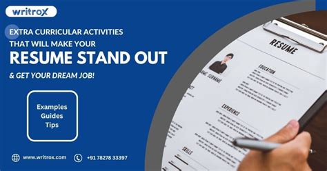 Make Your Resume Stand Out With Extracurricular Activities